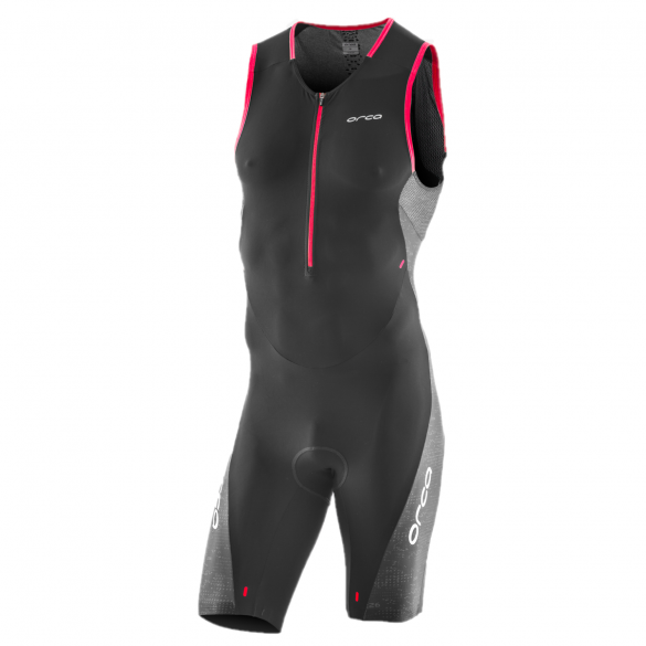 Orca 226 Perform race ärmellos trisuit Schwarz/Rot Herren JVD087