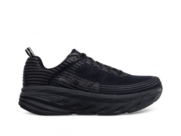 Hoka One One Bondi 6 Laufschuhe Schwarz Herren 1019269-BBLC