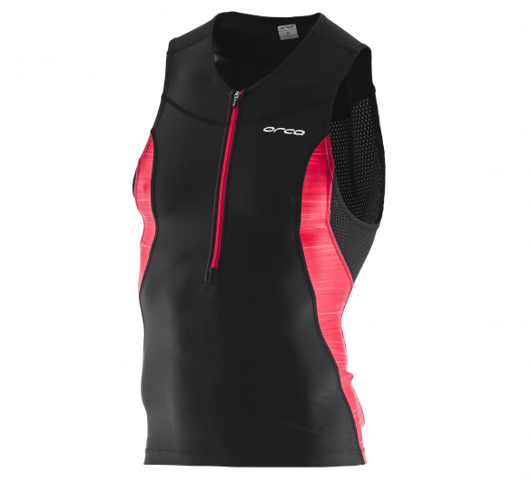Orca Core tri tank top Ärmellos Schwarz/Rot Herren JVC215