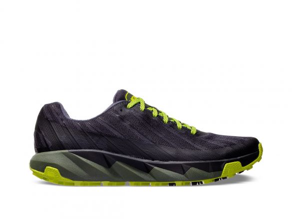 Hoka One One Torrent Trail Laufschuhe Schwarz/Grün Herren 1097751-EBLC
