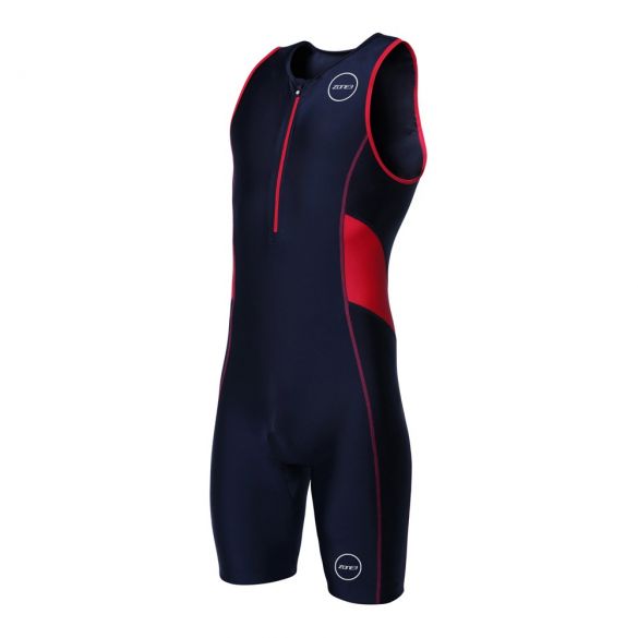 Zone3 Activate Ärmellos trisuit Schwarz/Rot Herren TS18MACT108