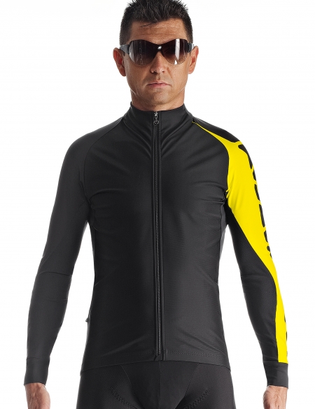 Assos Milleintermediate_evo7 Radjacke Schwarz/gelb Herren 113033033
