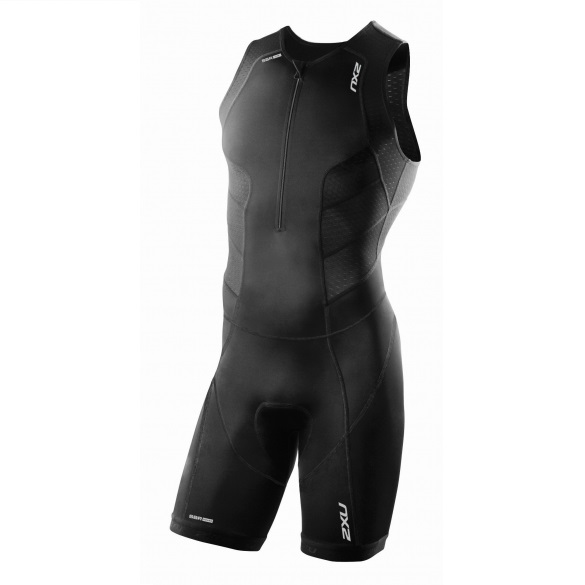 2XU Perform Front Zip Trisuit Schwarz Herren MT3858d-VRR