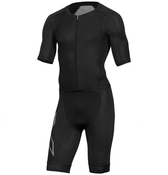 2XU Compression Kurzarm Trisuit Schwarz Herren MT5516d-BLK/BLK