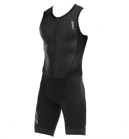 2XU Compression Ärmellos Trisuit Schwarz Herren MT5517D-BLK/BLK-VRR