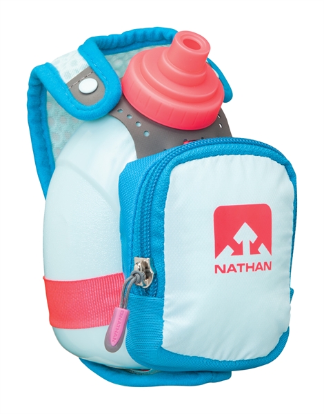 Nathan Quickshot plus Handflaschen Blau/Rosa 00975313