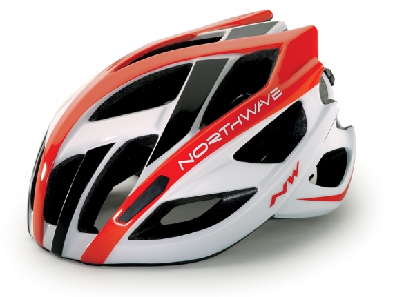 Northwave Aircrosser Race Helm Weiß/Rot/Schwarz Herren 8614100453
