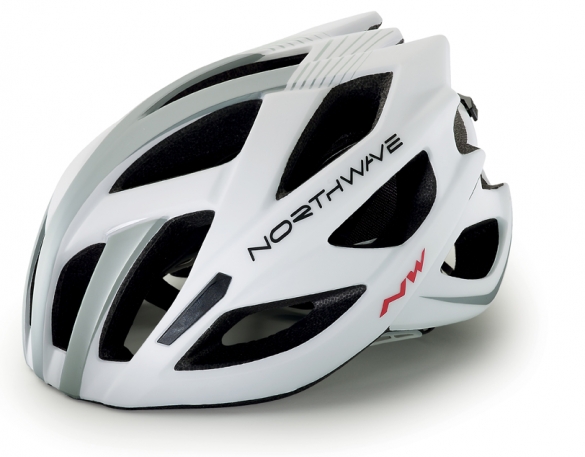Northwave Aircrosser Race Helm Weiß/Silber/Schwarz Herren 8614100458