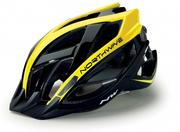 Northwave Scout MTB Helm Schwarz/Gelb-Fluo Herren 8614100504