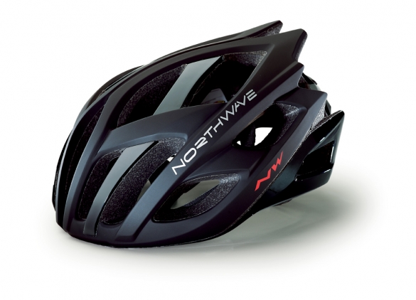 Northwave Speedster Race Helm Schwarz/Weiß/Rot Herren 8614100403