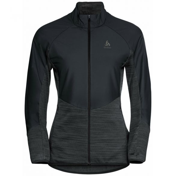 Odlo Run Easy Warm Hybrid Laufjacke Schwarz Damen online kaufen beim | Jacken