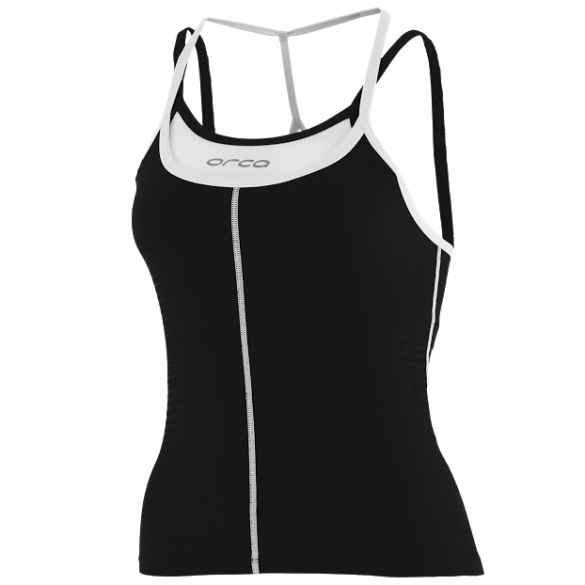 Orca 226 tri singlet Schwarz/weiß Damen FVC802