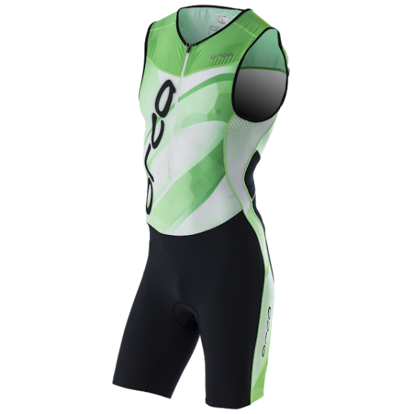 Orca 226 Kompress trisuit Schwarz/grün Herren FVD292