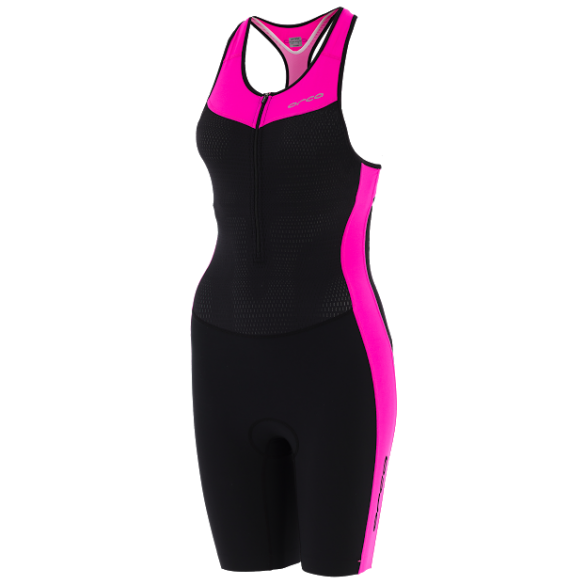 Orca 226 Kompress trisuit Schwarz/rosa Damen DVD6(BR)