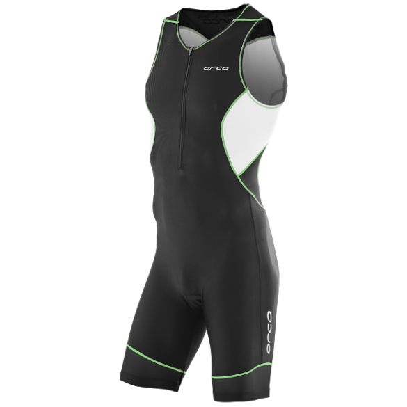Orca Core race trisuit Schwarz/grün Herren FVC092