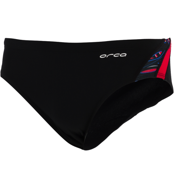 Orca Enduro brief Schwarz/print Herren DVS277