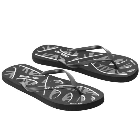 Orca Flip flops Schwarz/weiß DVAT02