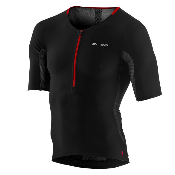 Orca 226 perform tri top Kurzen Ärmel Schwarze Herren KP1486