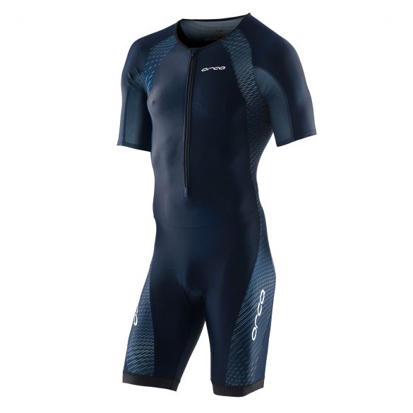 Orca Core Aero Race Trisuit Kurzen Ärmel Blau Herren KC1146