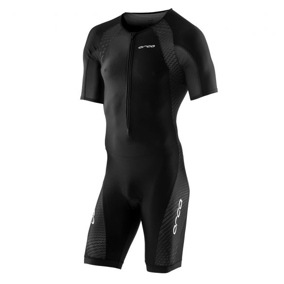 Orca Core Aero Race Trisuit Kurzen Ärmel Schwarz Herren KC1101