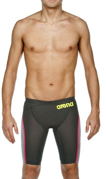 Arena Powerskin Carbon Ultra Jammer Grau Rot Herren