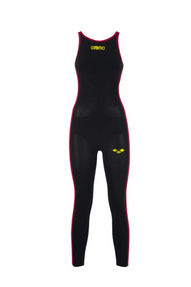 Arena Powerskin R EVO open water suit Schwarz Fluo Damen