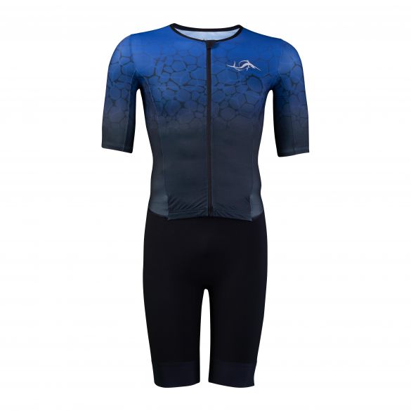 Sailfish Aerosuit perform trisuit kurzarm Blau Herren SL1339