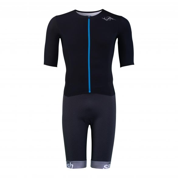 Sailfish Aerosuit pro trisuit kurzarm Schwarz Herren SL3414