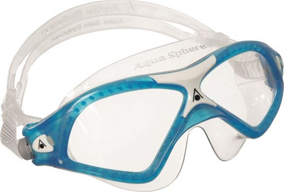 Aqua Sphere Seal XP 2 klare Linse Schwimmbrille Blau AS138010