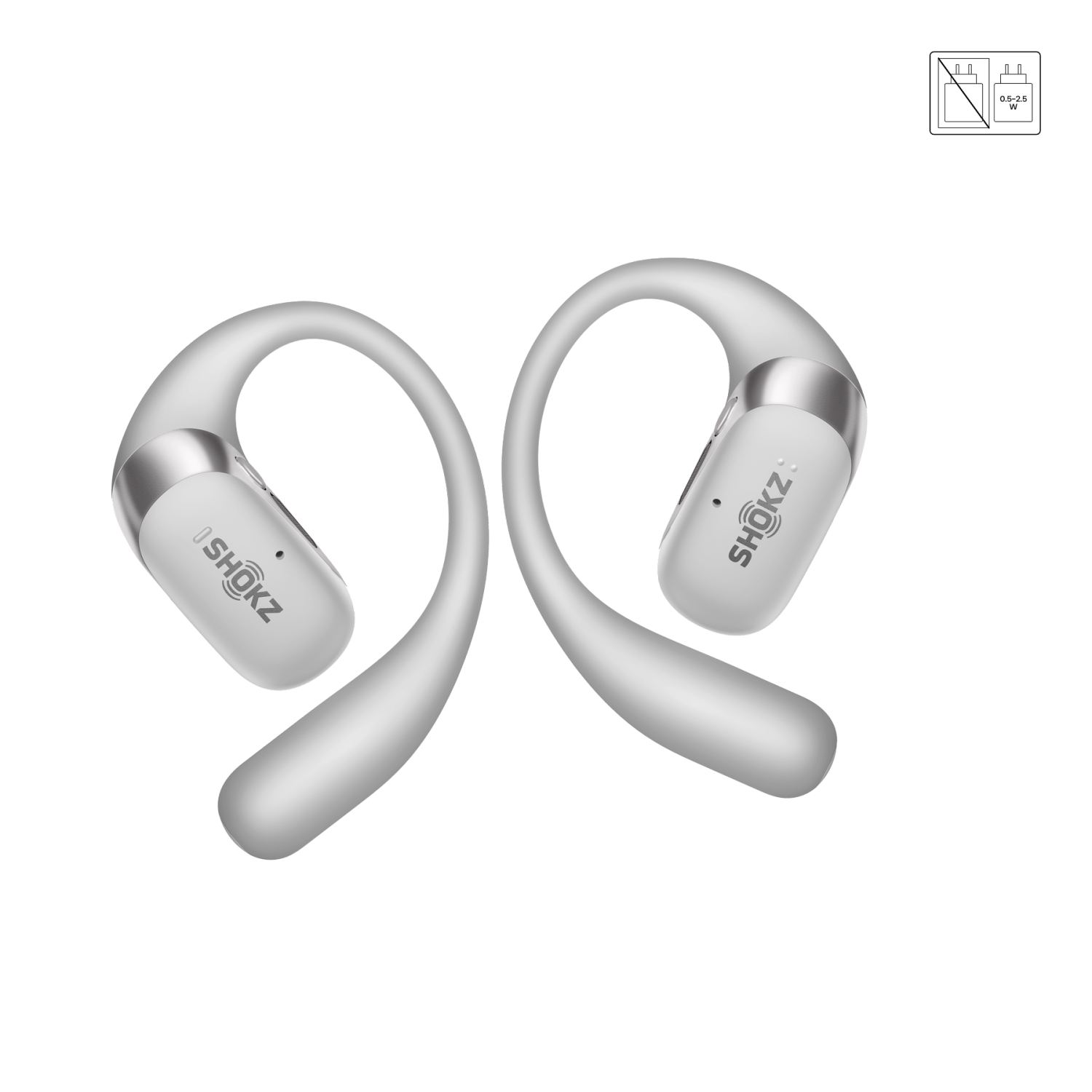 Shokz OpenFit 2+ Ohrstöpsel Grau T921-ST-GY