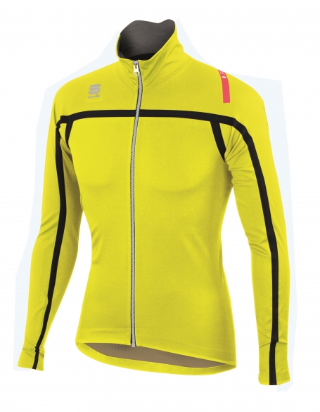 Sportful Fiandre Extreme Neoshell jacket Schwarz-Gelb Herren 1101395-091