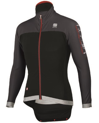 Sportful Fiandre No-Rain Jacket 00923-168 Schwarz-Grau 2015 00923-168