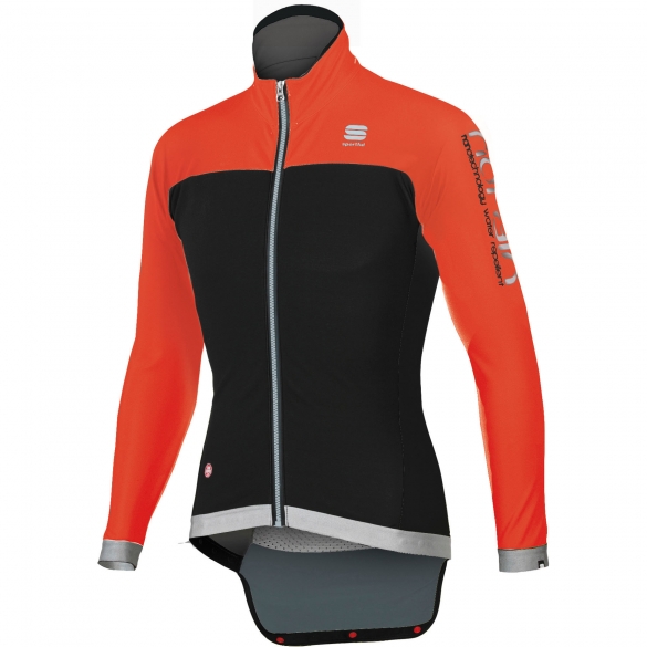 Sportful Fiandre No-Rain Jacket Schwarz-Rot Herren 00923-251 00923-251