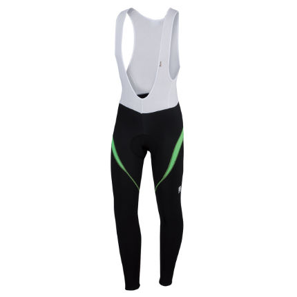 Sportful Giro 2 Bibtight Schwarz/Grün Herren SP1101037-263
