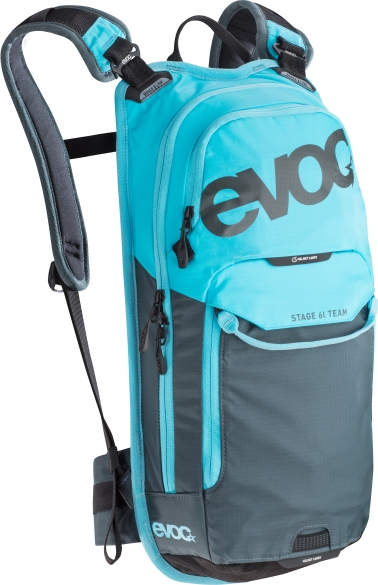 Evoc Stage team 6L + 2L Trinkblase Rucksack Blau 100205218
