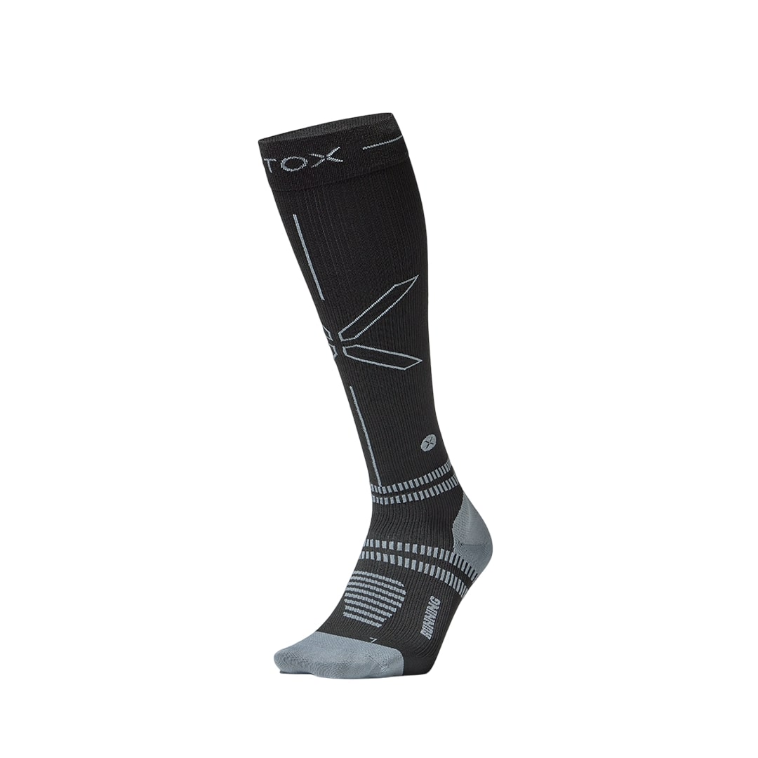 Stox Running Ultralight Socks schwarz/grau herren RUNTHSKM-8082