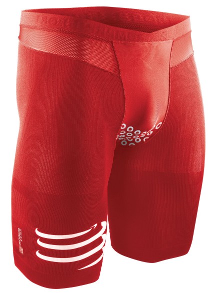 Compressport Brutal short v2 Compression Radhose Rot SHTRIV2-3150