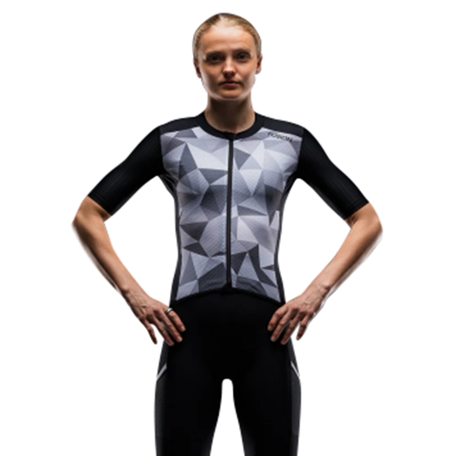 Fusion TEMPO! TWO Trisuit kurzarm schwarz unisex 1192-BLK