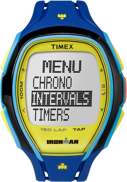 Timex Sleek 150 Block Blau 46mm 00461777