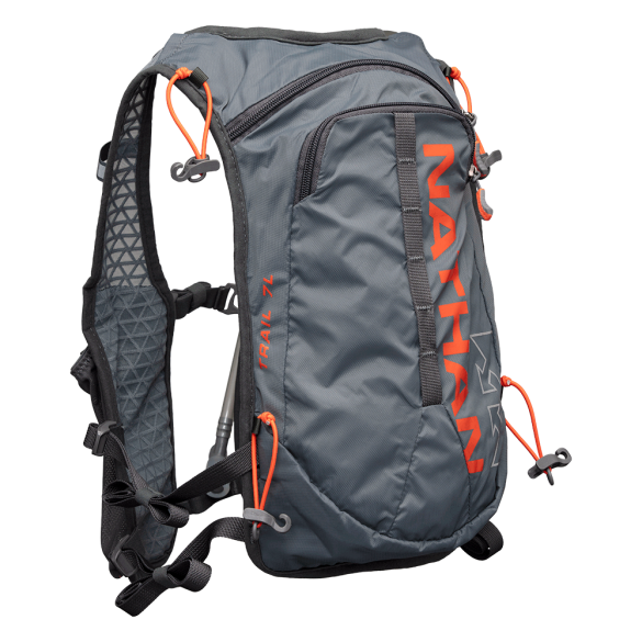 Nathan TrailMix Trinkrucksack 7L Grau Herren 0090011