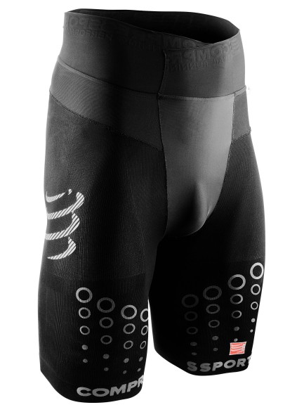 Compressport Trail running short v2 Compression Radhose Schwarz SHTRV2-99