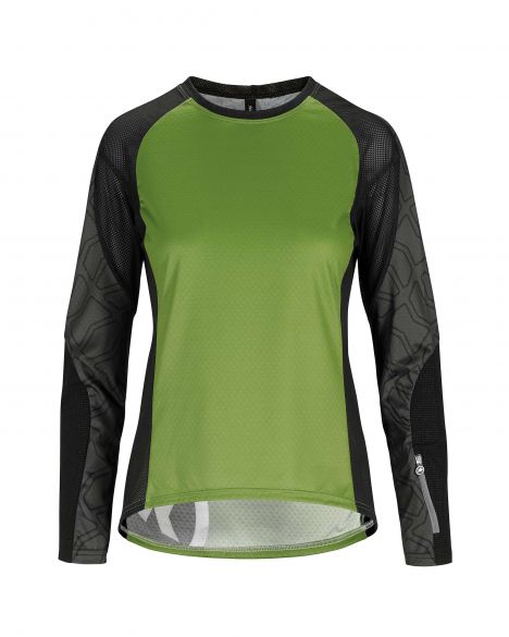 Assos Trail LS Radtrikot Grün Damen 522420776