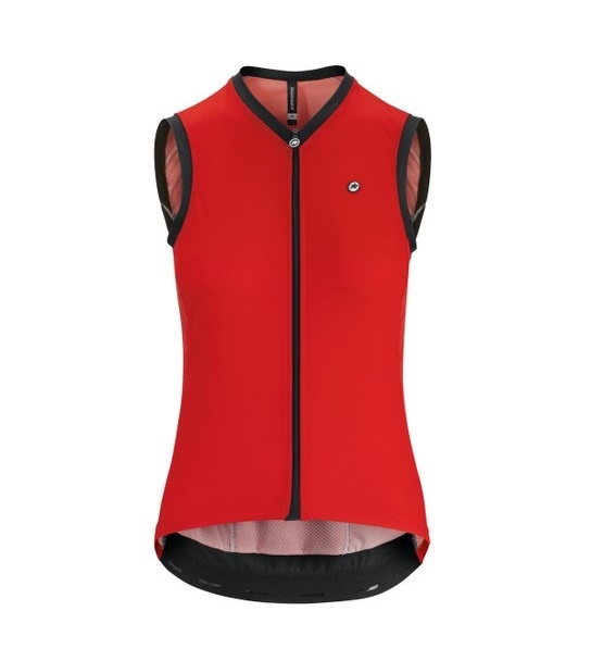 Assos UMA GT NS Ärmellos Radtrikot Rot Damen 122224547_VRR