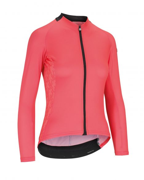 Assos UMA GT Summer Langarm Radtrikot Rosa Damen 12.24.280.71