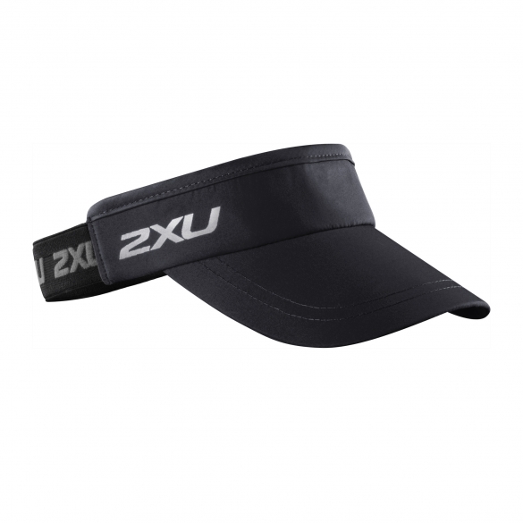 2XU Performance Visor Schwarz  UQ6165f-BLK/BLK