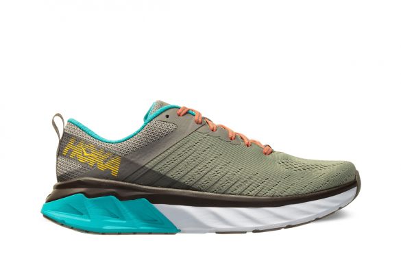 Hoka One One Arahi 3 Laufschuhe Grau/Blau Damen 1104099-FGSB