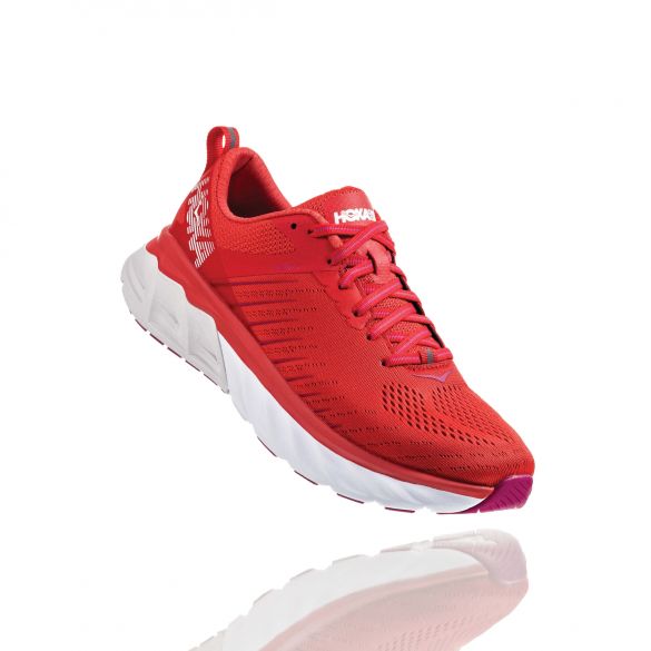 Hoka One One Arahi 3 Laufschuhe Rot Damen