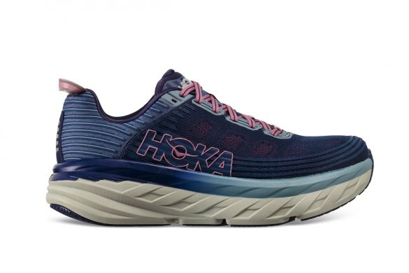 Hoka One One Bondi 6 Laufschuhe Lila/Blau Damen 1019270-MBRB
