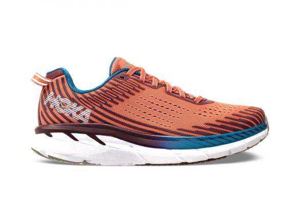 Hoka One One Clifton 5 Laufschuhe Orange Damen 1093756-EWFG