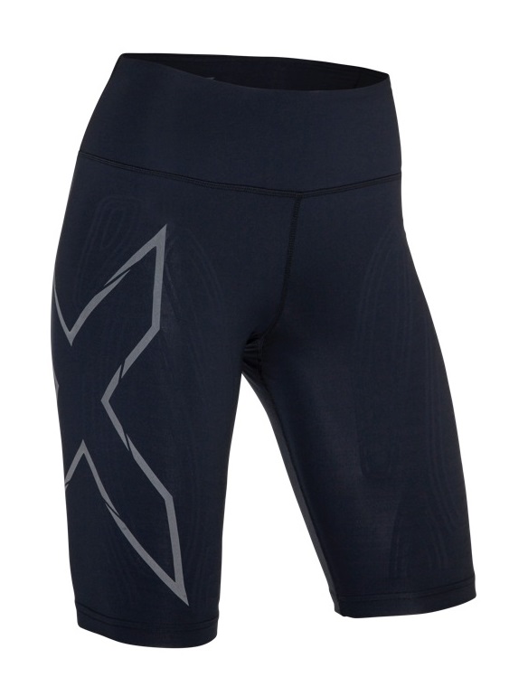 2XU MCS Compression Short Schwarz Damen WA4414b-BLK/NRO-VRR